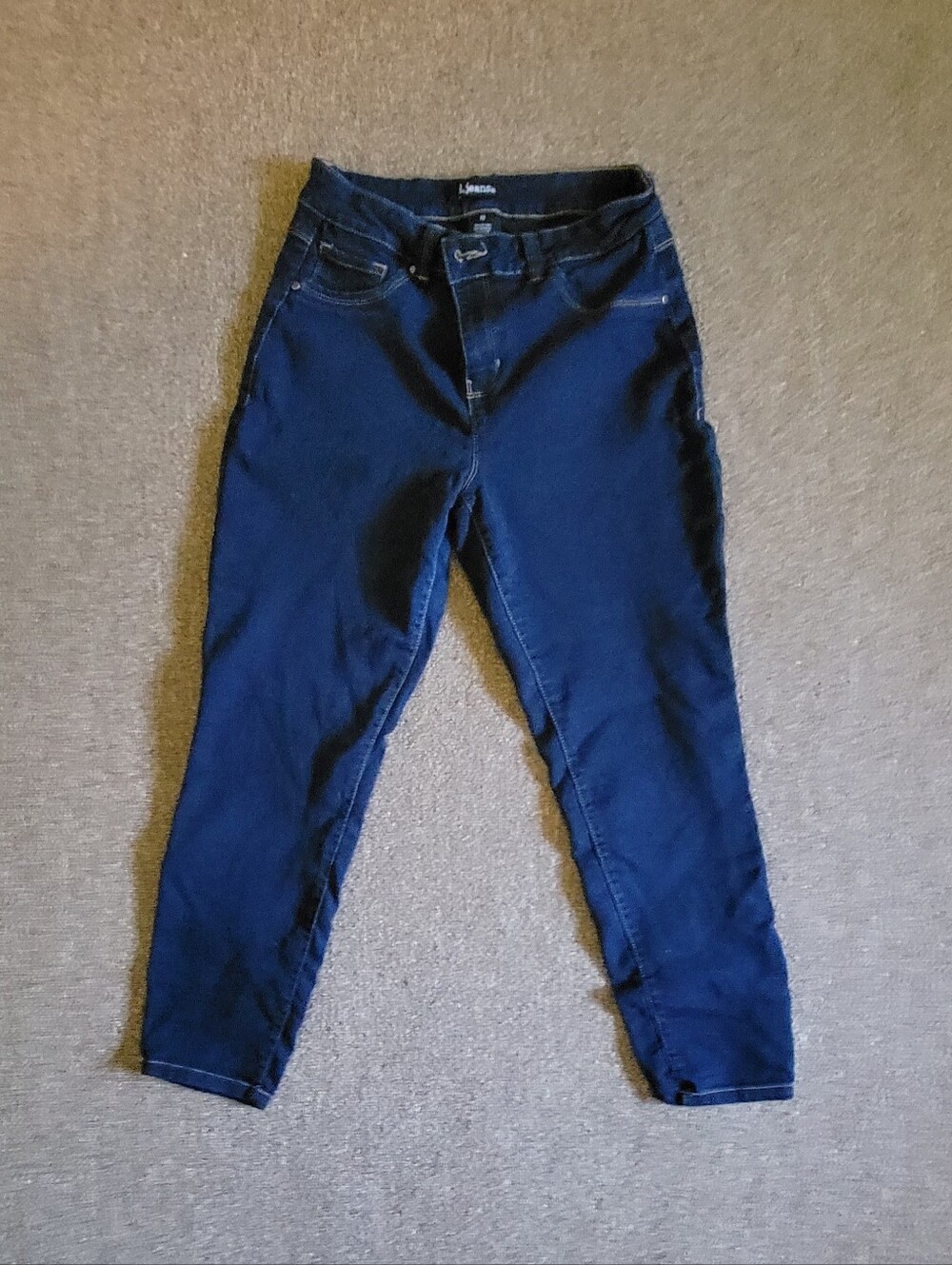 Women's D. Jeans Size 10 Dark Blue Jeans